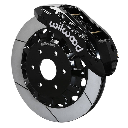 Wilwood 21-25 RAM 1500 TRX/RHO TX6R Black Front Big Brake Kit - 16.00x1.36 — Wilwood