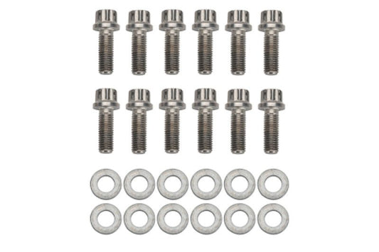 Wilwood Bolt Kit - Hat/Rotor 1/4-28x.75 12 Pt Stainless — Wilwood