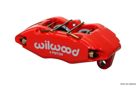 Wilwood Caliper-Dynapro Honda/Acura - Red 1.62in Pistons .83in Disc — Wilwood