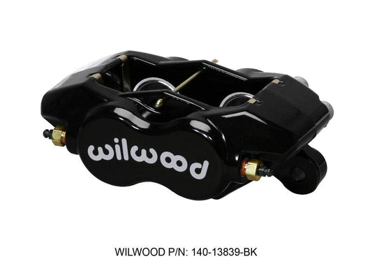 Wilwood Caliper-Forged Dynalite-Black 1.38in Pistons .81in Disc — Wilwood