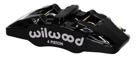 Wilwood Caliper-Forged Dynapro 6 5.25in Mount-L/H 1.62/1.38in/1.38in Pistons .81in Disc — Wilwood