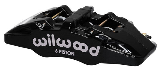 Wilwood Caliper-Forged Dynapro 6 5.25in Mount-R/H 1.62/1.38in/1.38in Pistons .81in Disc — Wilwood