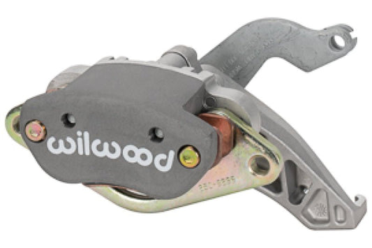 Wilwood Caliper-MC4 Mechanical-R/H Grey w/ Logo 1.11in Piston .39in Disc — Wilwood