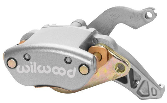 Wilwood Caliper-MC4 Mechanical-R/H - Silver No Logo 1.19in Piston .81in Disc — Wilwood