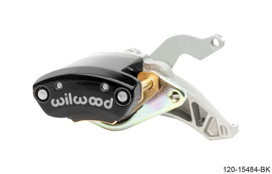 Wilwood Caliper - MC4 Mechanical Right Hand - Black 1.19in Piston 1.10in Rotor - Black — Wilwood