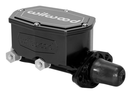 Wilwood Compact Tandem Master Cylinder - 1in Bore - (Black) — Wilwood