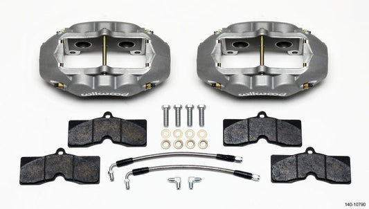 Wilwood D8-4 Rear Caliper Kit Clear Corvette C2 / C3 65-82 — Wilwood