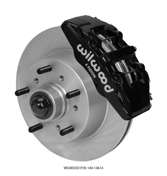 Wilwood Dynapro 6 Front Kit 11.75 Rotor Black 68-72 Ford F100 — Wilwood