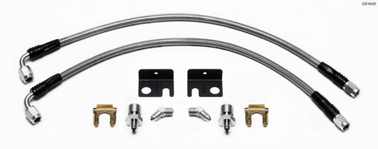 Wilwood Flexline Kit 00-04 PT Cruiser/Neon SRT/4 w/ Forged Dynalite Caliper — Wilwood