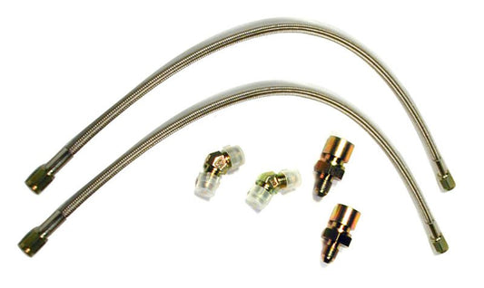 Wilwood Flexline Kit 86-93 Mustang w/ Forged Dynalite or SL6 Front Caliper — Wilwood