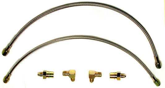 Wilwood Flexline Kit 90-99 Civic w/ Forged Dynalite Front Caliper — Wilwood