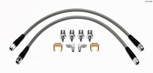 Wilwood Flexline Kit Front 1965-1969 Ford Mustang — Wilwood