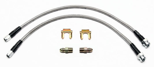 Wilwood Flexline Kit Front 1995-98 Nissan 240SX w/ FSL4 Caliper — Wilwood