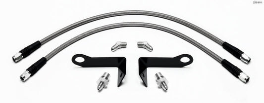 Wilwood Flexline Kit Front 2005-08 Ford Mustang w/ SL4 or SL6 Caliper — Wilwood