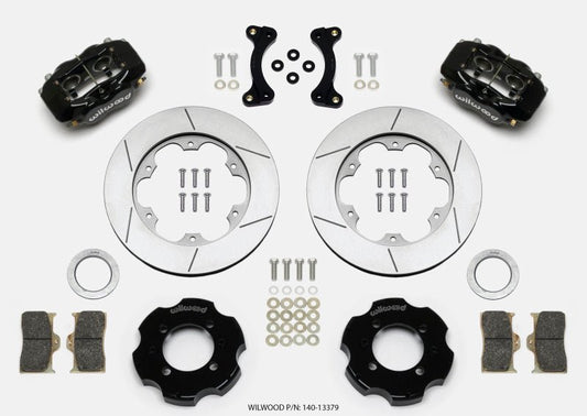 Wilwood Forged Dynalite Front Hat Kit 11.00in GT Rotor 95-05 Miata — Wilwood