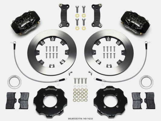 Wilwood Forged Dynalite Front Hat Kit 12.19in 2016+ Mazda MX5 Miata w/ Lines — Wilwood