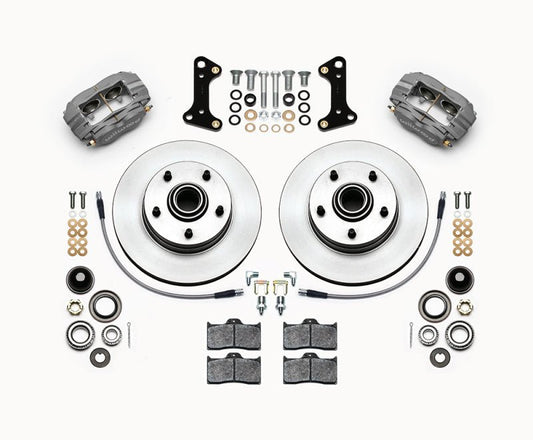 Wilwood Forged Dynalite-M Front Kit 11.00in 1 PC Rotor&Hub 67-69 Camaro 64-72 Nova Chevelle — Wilwood