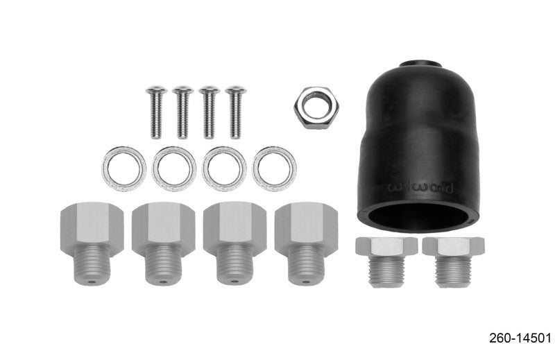 Wilwood Hardware Kit Tandem Master Cylinder - 7/8in & 15/16in Bore — Wilwood