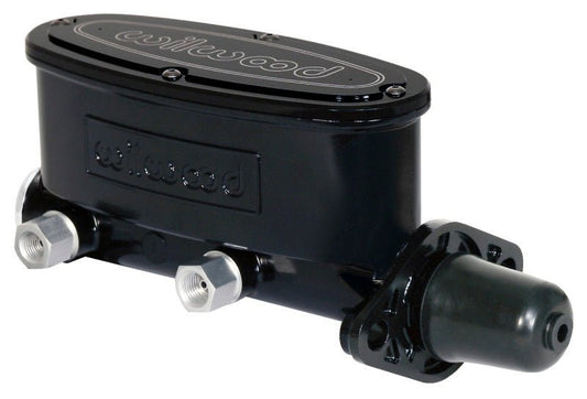 Wilwood High Volume Tandem Master Cylinder - 1in Bore Black — Wilwood