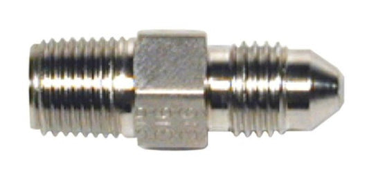 Wilwood Inlet Fitting - 1/8-27 NPT to -3 (Straight) — Wilwood