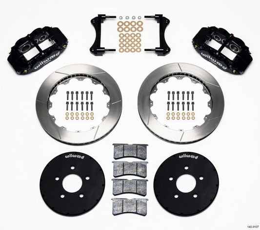Wilwood Narrow Superlite 6R Front Hat Kit 12.88in 1994-2004 Mustang — Wilwood