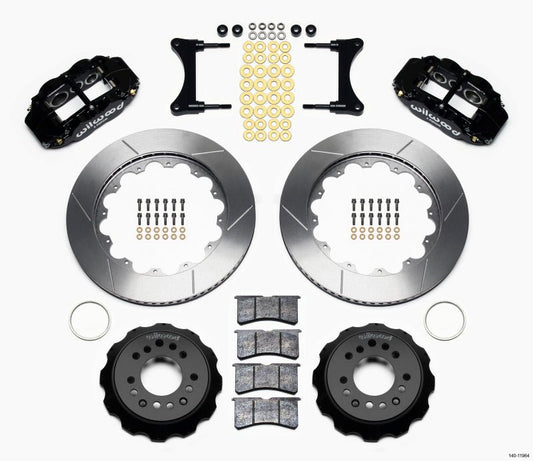 Wilwood Narrow Superlite 6R Front Hat Kit 14.00in 93-96 Mazda RX7 — Wilwood