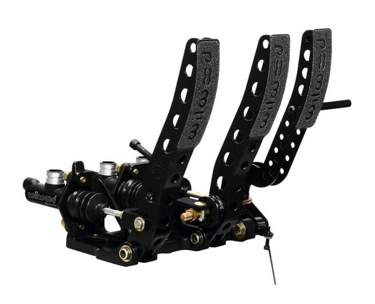 Wilwood Pedal Assembly Floor Mount-Brake Clutch & Throttle — Wilwood