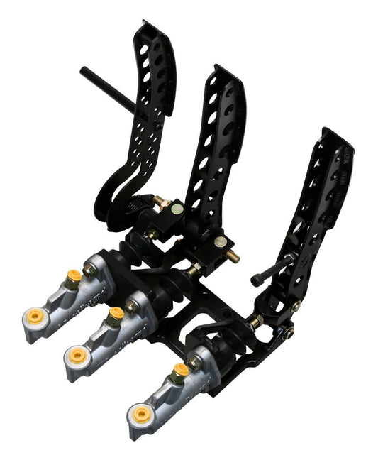 Wilwood Pedal Assembly Floor Mount-Brake Clutch & Throttle — Wilwood
