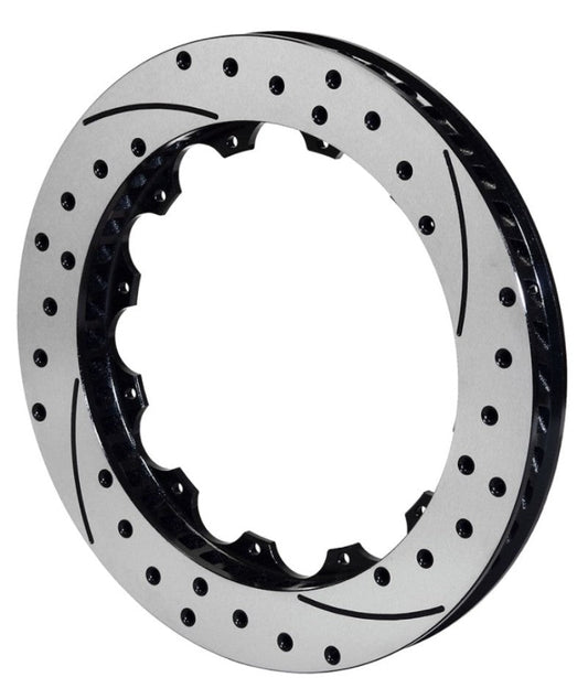 Wilwood Rotor GT Curved Vane Rotor Spec-37 Iron 72 CV 12 x 8.75 Right Hand Side — Wilwood