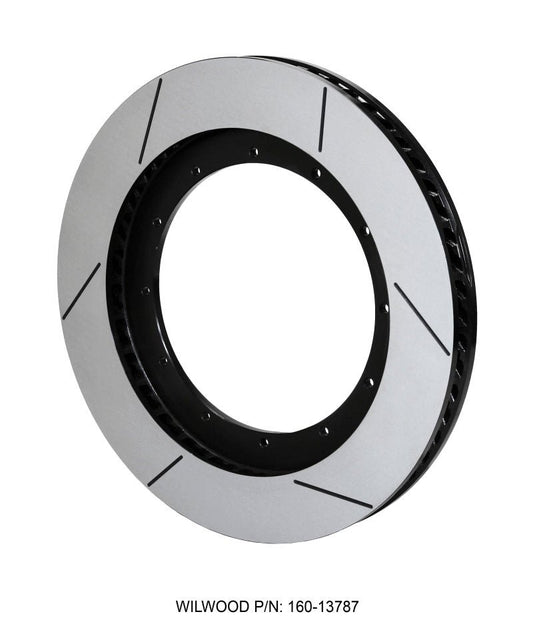 Wilwood Rotor-GT60 SPC-37-RH-BLK 16.00 x 1.50 - 12 on 9.75in — Wilwood