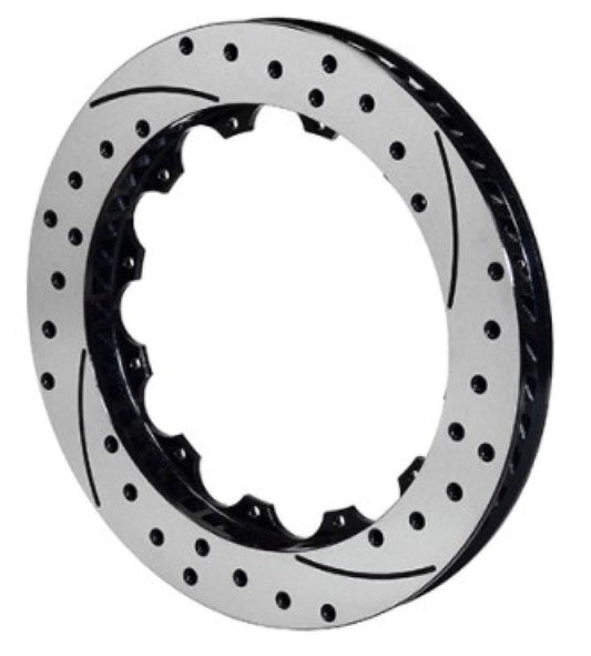 Wilwood Rotor-SRP48 SPC-37-LH-BLK-Drill 12.88 x 1.10 - 12 on 8.75in — Wilwood