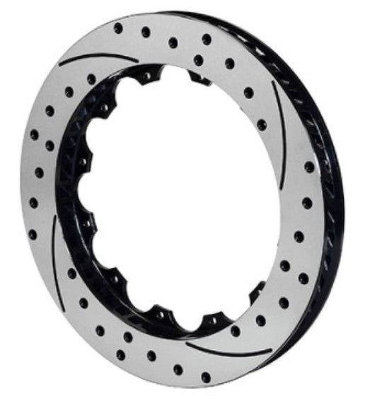 Wilwood Rotor-SRP48 SPC-37-RH-BLK-Drill 12.88 x 1.10 - 12 on 8.75in — Wilwood