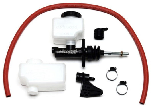 Wilwood Short Remote M/C Kit 1in Bore 3/8in-24 Banjo Outlet — Wilwood
