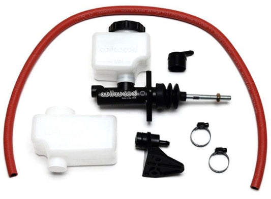 Wilwood Short Remote M/C Kit 3/4in Bore 3/8in-24 Banjo Outlet — Wilwood