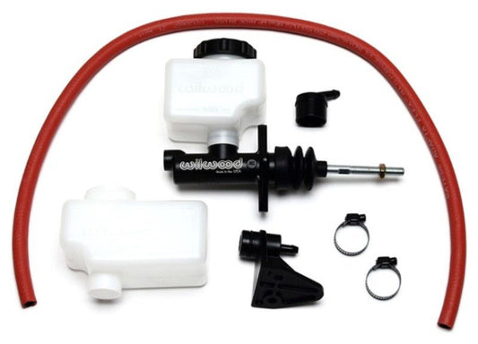 Wilwood Short Remote M/C Kit 7/8in Bore 3/8in-24 Banjo Outlet — Wilwood