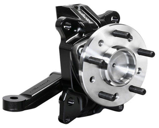 Wilwood Spindle Kit Pair w/ Hub & Steering Arm 71-87C10 Pickup 2.50in Drop — Wilwood
