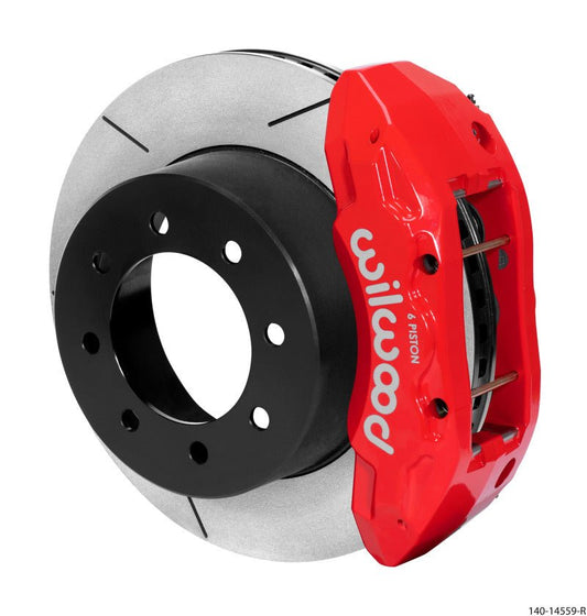 Wilwood TX6R Rear Kit 15.50in Red 13-17 Ford F-250/F-350 - 4WD — Wilwood